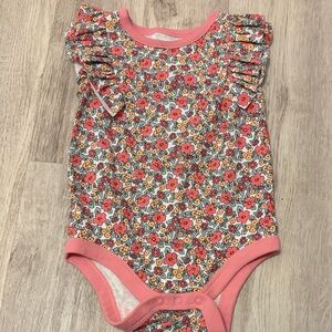 Cat & Jack Floral Multicolor Bodysuit